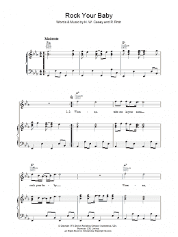 page one of Rock Your Baby (Piano, Vocal & Guitar Chords)