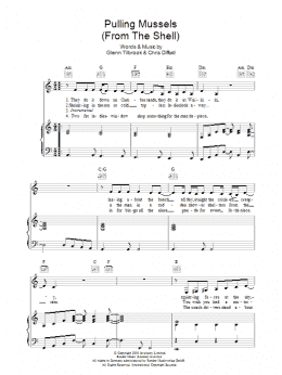 page one of Pulling Mussels (Piano, Vocal & Guitar Chords)