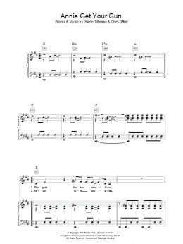 page one of Annie Get Your Gun (Piano, Vocal & Guitar Chords)