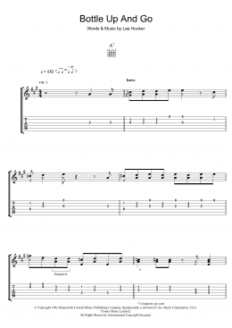 page one of Bottle Up And Go (Guitar Tab)