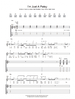 page one of I'm Just A Patsy (Guitar Tab)