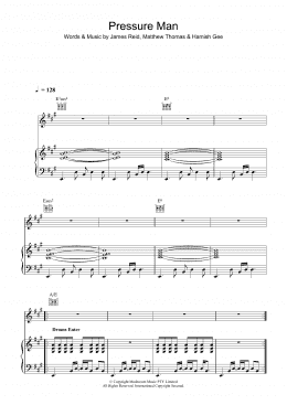page one of Pressure Man (Piano, Vocal & Guitar Chords)