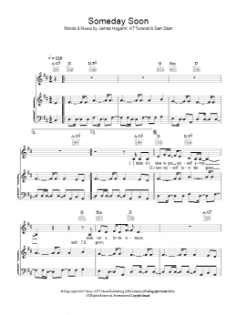 page one of Someday Soon (Piano, Vocal & Guitar Chords)