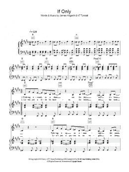 page one of If Only (Piano, Vocal & Guitar Chords)