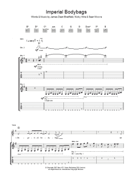 page one of Imperial Bodybags (Guitar Tab)