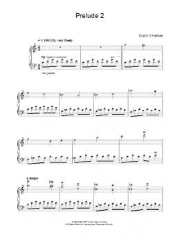 page one of Prelude No.2 (from the Audi A5 ad) (Piano Solo)