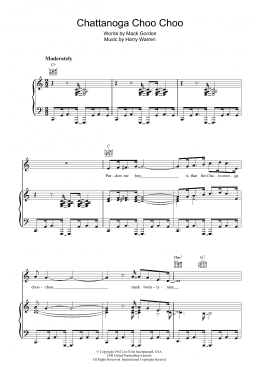 page one of Chattanooga Choo Choo (Piano, Vocal & Guitar Chords)