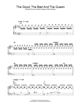 page one of The Good The Bad And The Queen (Piano, Vocal & Guitar Chords)