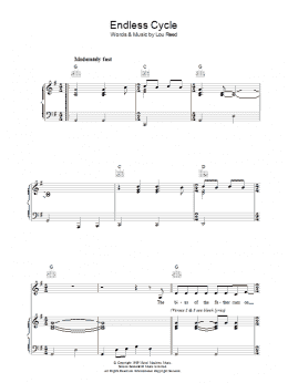 page one of Endless Cycle (Piano, Vocal & Guitar Chords)