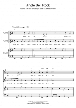 page one of Jingle Bell Rock (Choir)