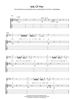 page one of Isle Of Her (Guitar Tab)