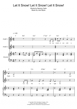 page one of Let It Snow! Let It Snow! Let It Snow! (arr. Rick Hein) (2-Part Choir)