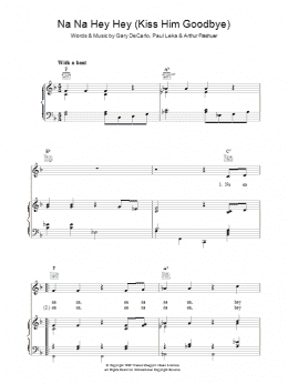 page one of Na Na Hey Hey Kiss Him Goodbye (Piano, Vocal & Guitar Chords)