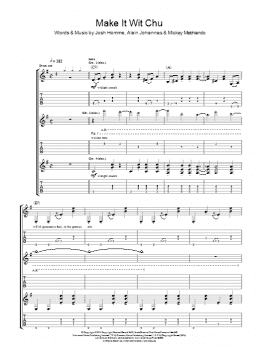 page one of Make It Wit Chu (Guitar Tab)