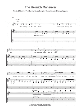 page one of The Heinrich Maneuver (Guitar Tab)