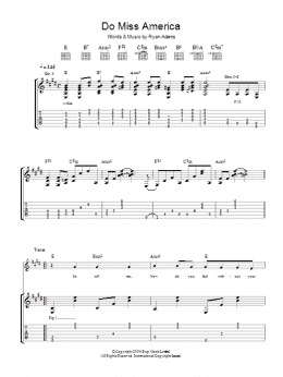 page one of Do Miss America (Guitar Tab)