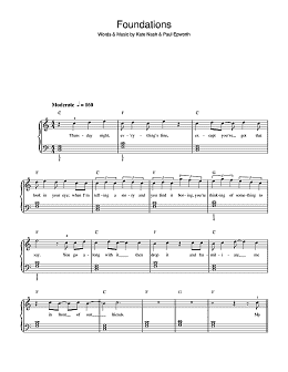 page one of Foundations (Beginner Piano)