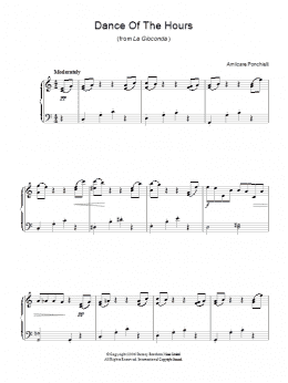 page one of Dance Of The Hours (Easy Piano)