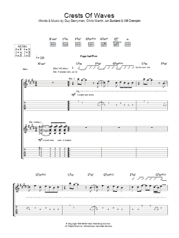page one of Crests Of Waves (Guitar Tab)