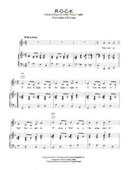 page one of ROCK (Piano, Vocal & Guitar Chords)