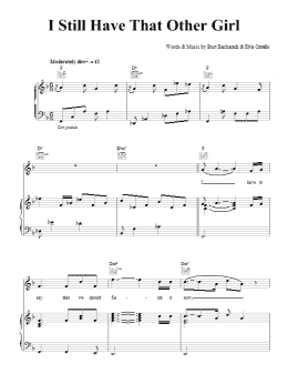 page one of I Still Have That Other Girl (Piano, Vocal & Guitar Chords)