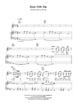 page one of Stick With Me Baby (Piano, Vocal & Guitar Chords)