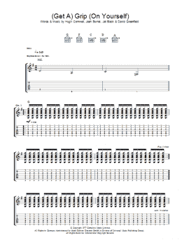 page one of (Get A) Grip (On Yourself) (Guitar Tab)