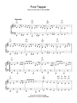 page one of Foot Tapper (Piano, Vocal & Guitar Chords)