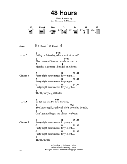page one of 48 Hours (Guitar Chords/Lyrics)