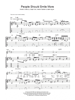 page one of People Should Smile More (Guitar Tab)