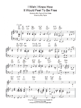 page one of I Wish I Knew How It Would Feel To Be Free (Piano, Vocal & Guitar Chords)