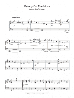 page one of Melody On The Move (Piano Solo)