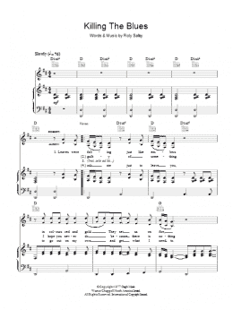 page one of Killing The Blues (Piano, Vocal & Guitar Chords)
