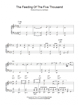 page one of The Feeding Of The Five Thousand (Piano, Vocal & Guitar Chords)
