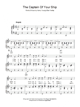 page one of The Captain Of Your Ship (Piano, Vocal & Guitar Chords)