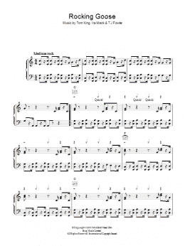 page one of Rocking Goose (Piano, Vocal & Guitar Chords)