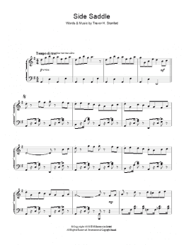 page one of Side Saddle (Piano, Vocal & Guitar Chords)