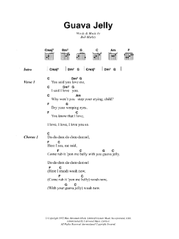 page one of Guava Jelly (Guitar Chords/Lyrics)