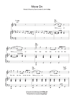page one of Move On (Piano, Vocal & Guitar Chords)