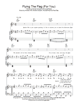 page one of Flying The Flag (For You) (Piano, Vocal & Guitar Chords)