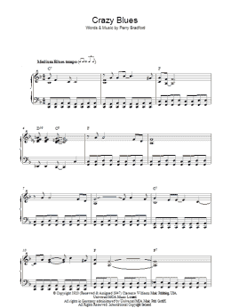 page one of Crazy Blues (Piano Solo)