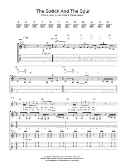 page one of The Switch And The Spur (Guitar Tab)