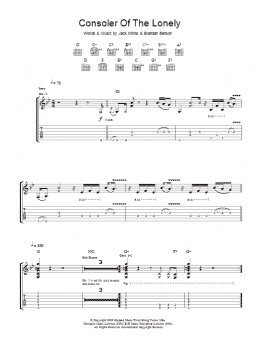 page one of Consoler Of The Lonely (Guitar Tab)