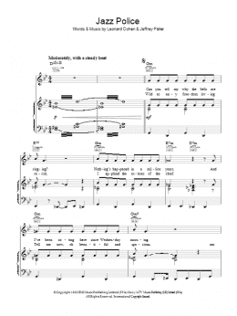 page one of Jazz Police (Piano, Vocal & Guitar Chords)