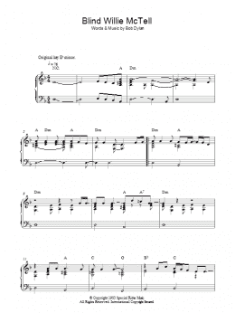 page one of Blind Willie McTell (Piano Solo)