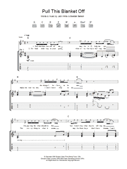 page one of Pull This Blanket Off (Guitar Tab)