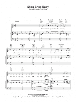 page one of Shoo-Shoo Baby (Piano, Vocal & Guitar Chords)