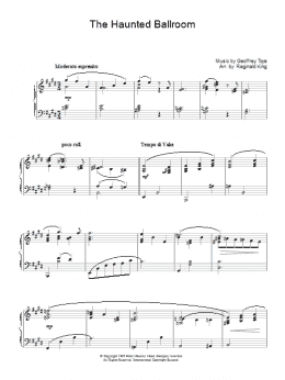 page one of Haunted Ballroom (Piano Solo)