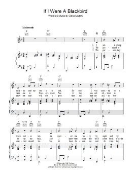 page one of If I Were A Blackbird (Piano, Vocal & Guitar Chords)