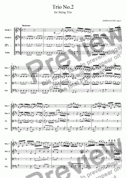 page one of Trio No.2